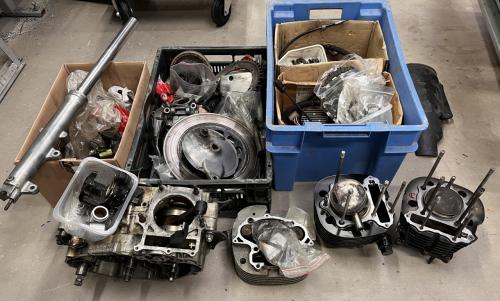 Yamaha SR/XT 500 onderdelen