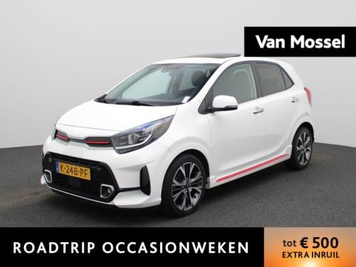 Kia Picanto 1.0 t-gdi gt-line 5p | navigatie | schuifdak | stoel/stuur verw
