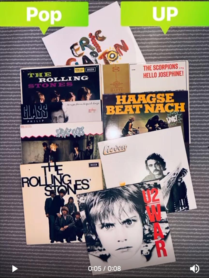 LEEGVERKOOP muziek PRIJSDALING! 2,50 euro Lp's, 0,50 euro cd's, DVD's!