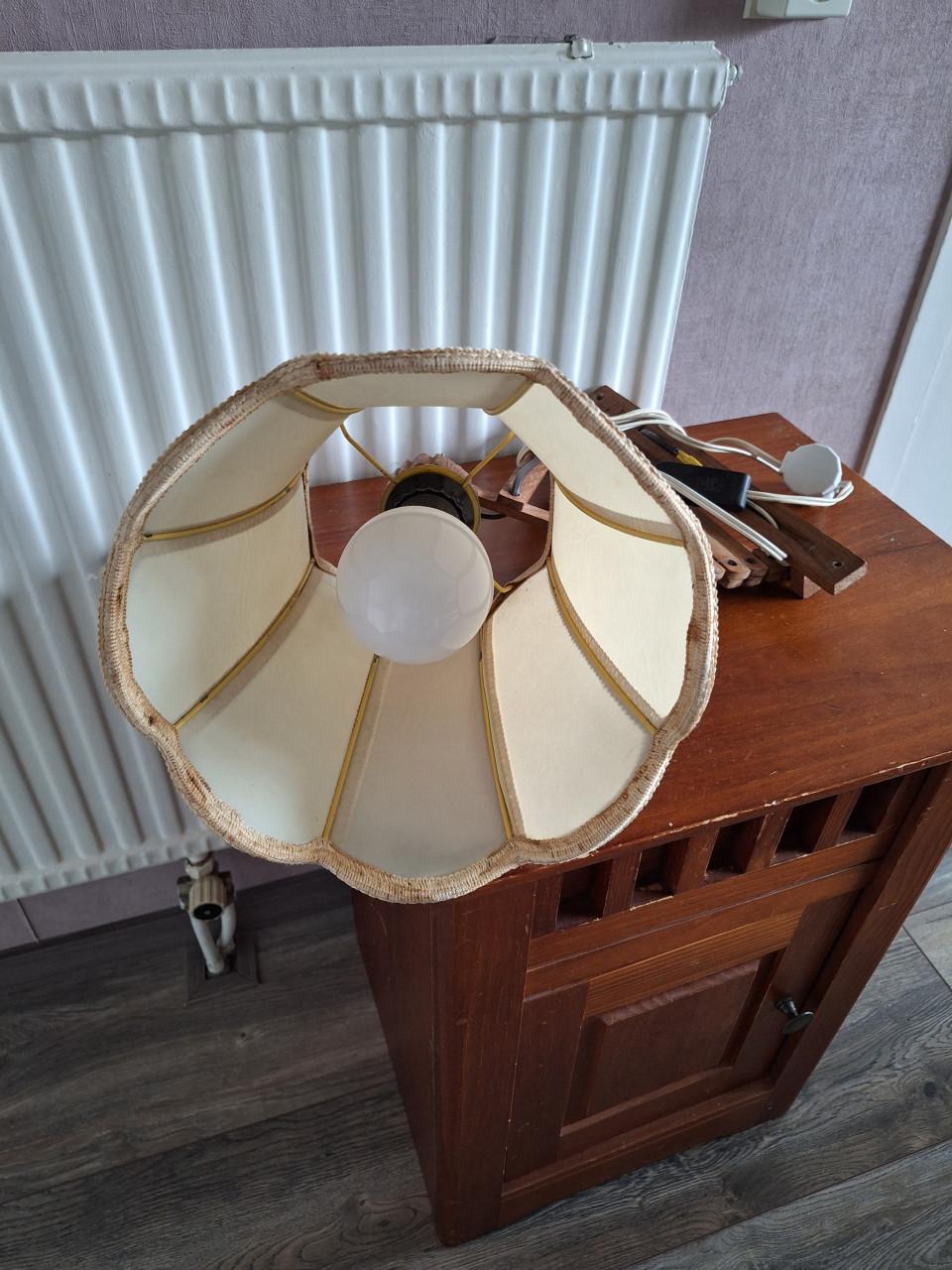 Originele schaarlamp/ retro wandlamp.