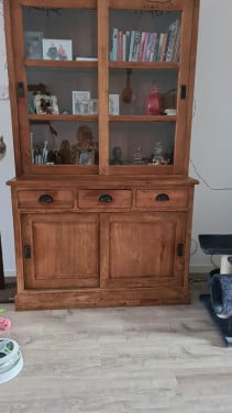 Teak houten kast