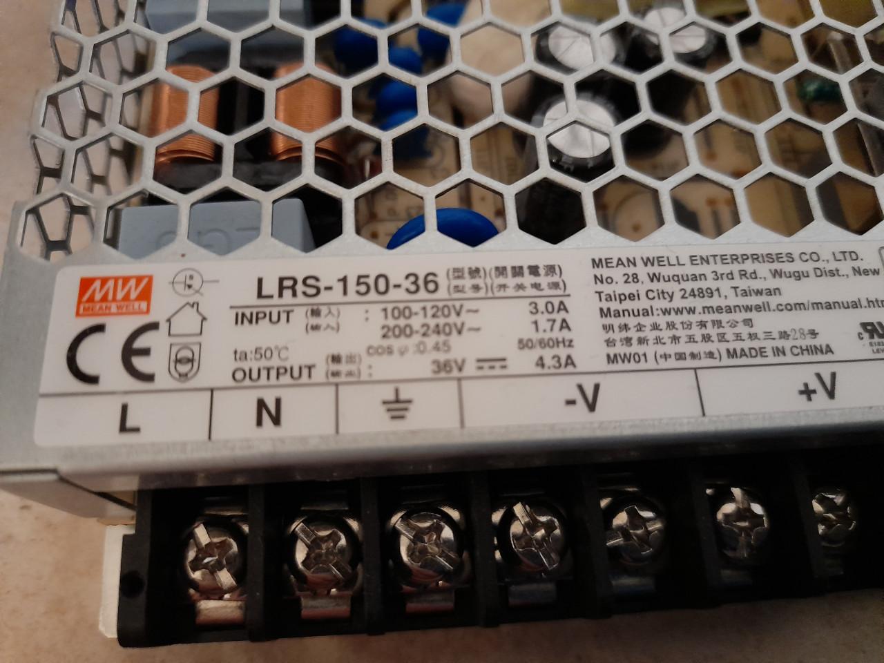 Servo met interne driver inclusief voeding  Type: FL57BL02-36V-4000IE-D9 Se