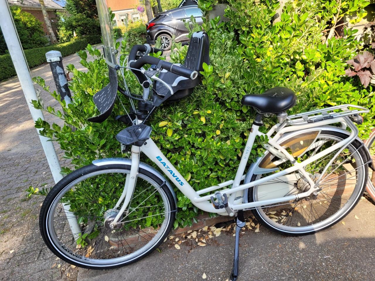 Batavus mambo damesfiets moederfiets wit