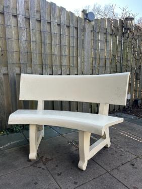 Tweezitter tuin (beton)