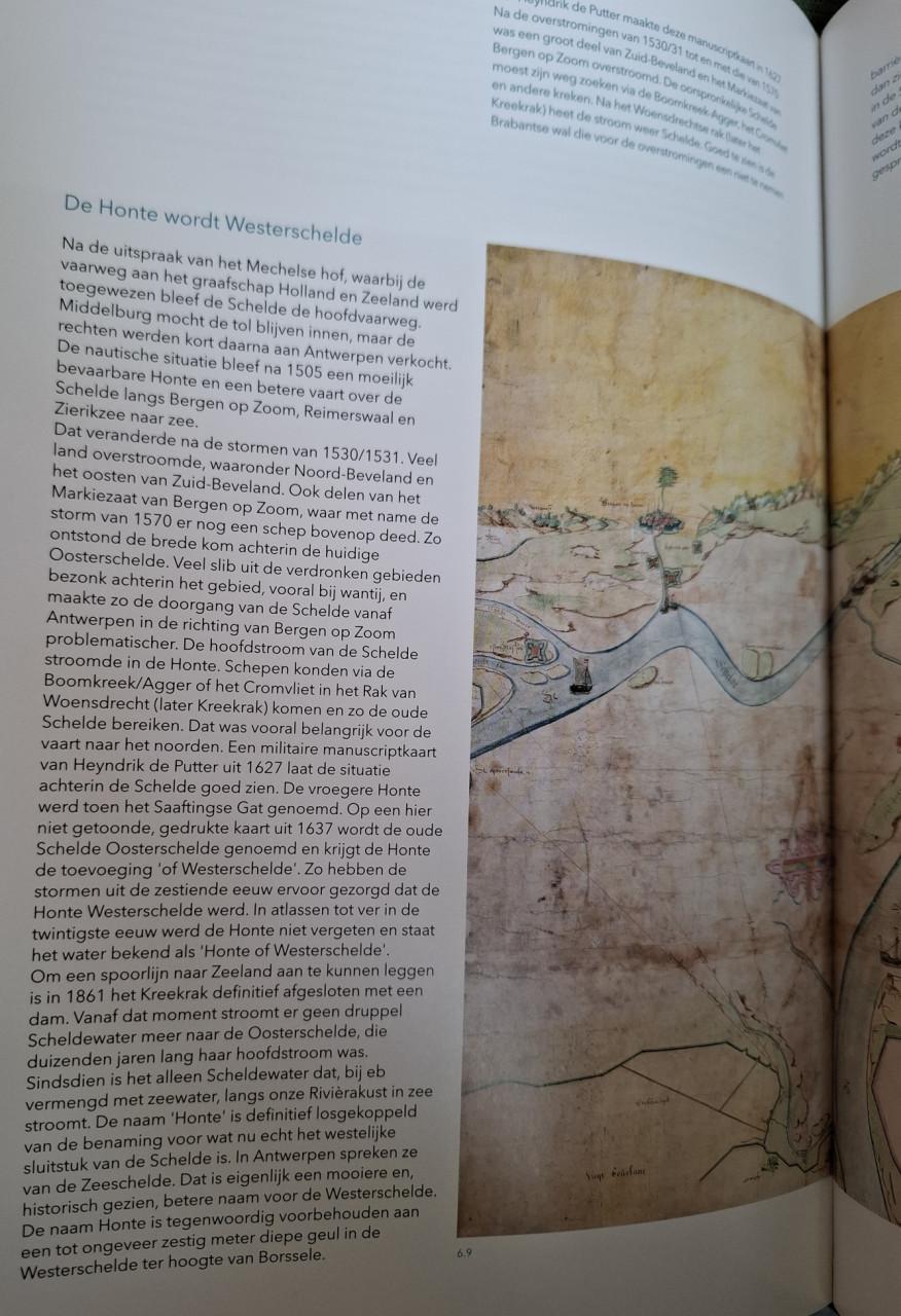 De Zeeuwse Rivièra, Actueel landschap in een zee van tijd. Door  Kees Bos