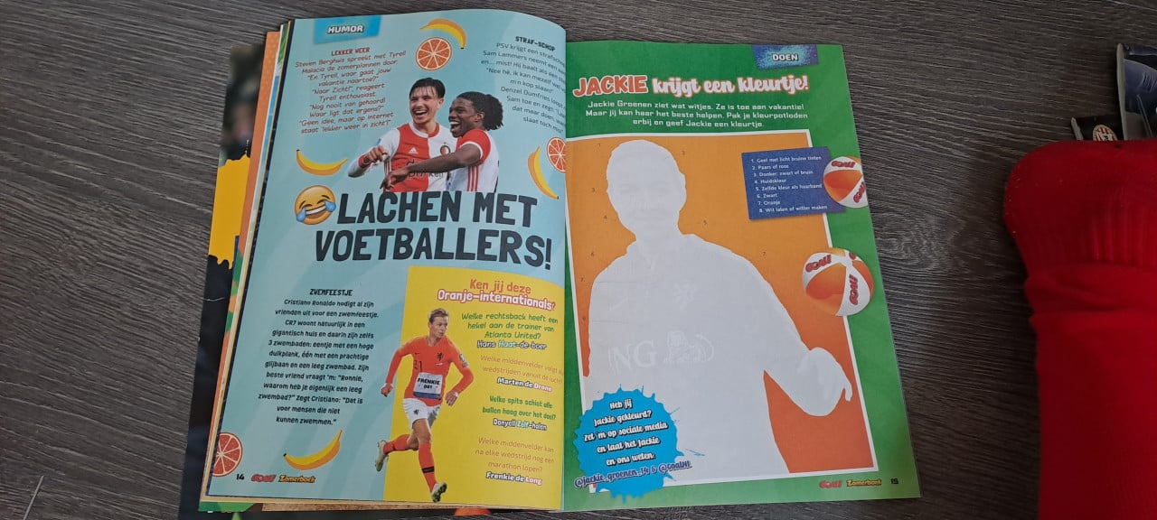 Oud Goal!(nu Panna!) zomerboek