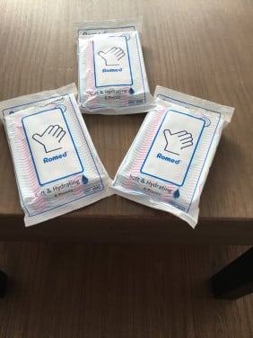 Vochtige washandjes