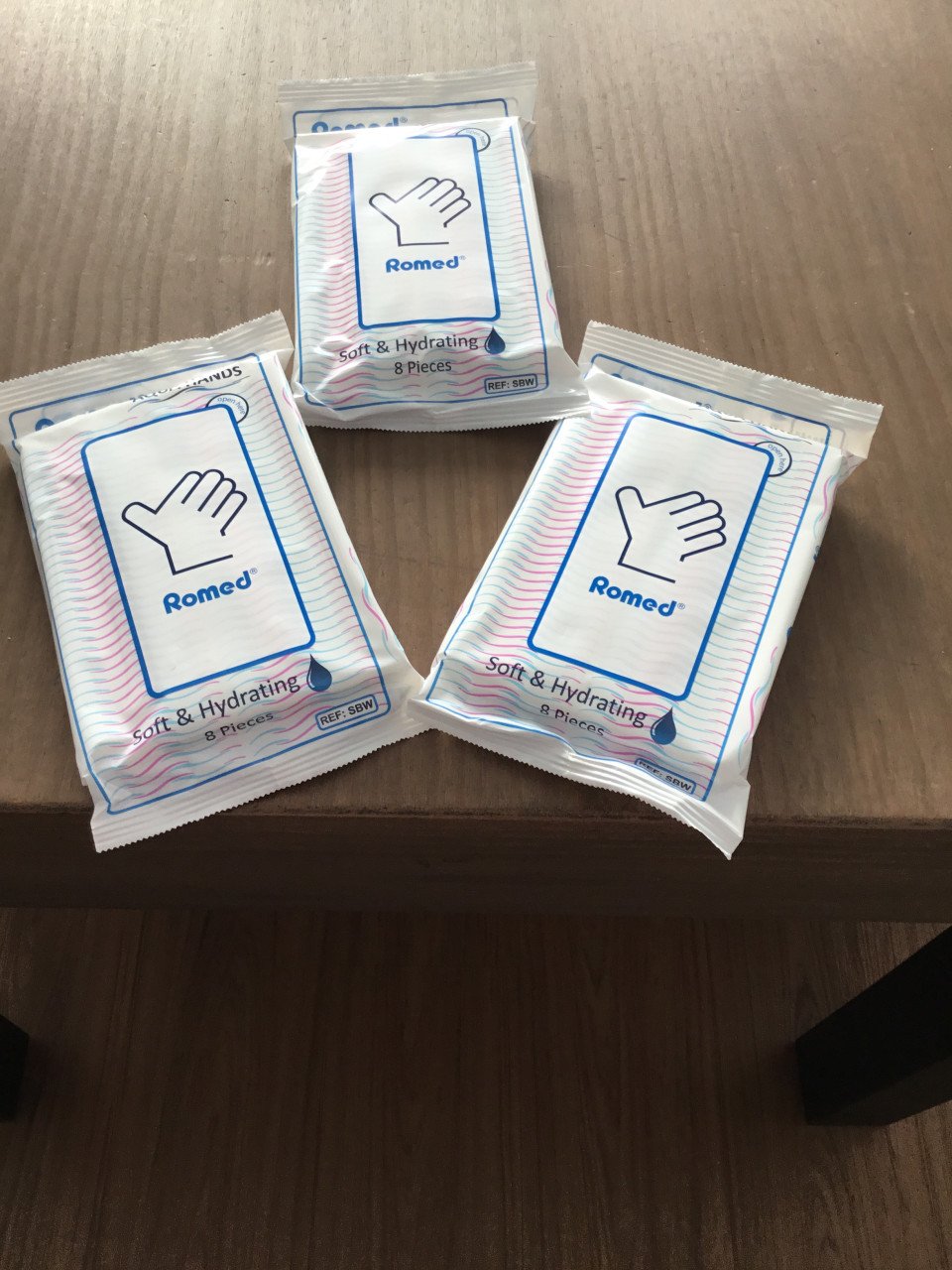 Vochtige washandjes