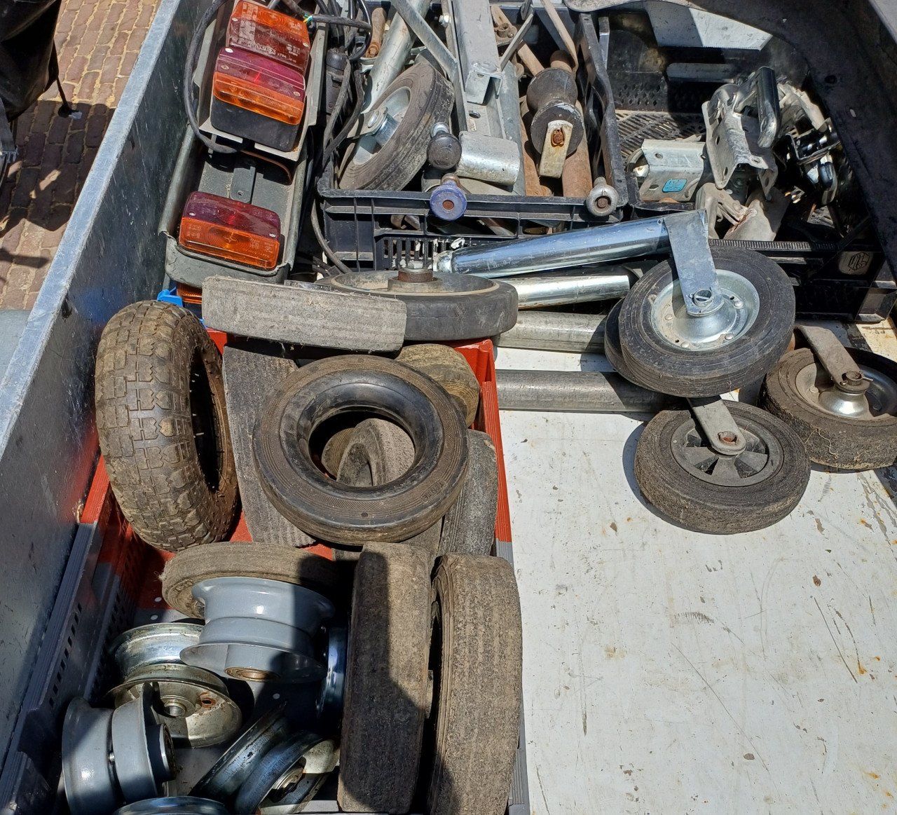 Aanhangwagen onderdelen