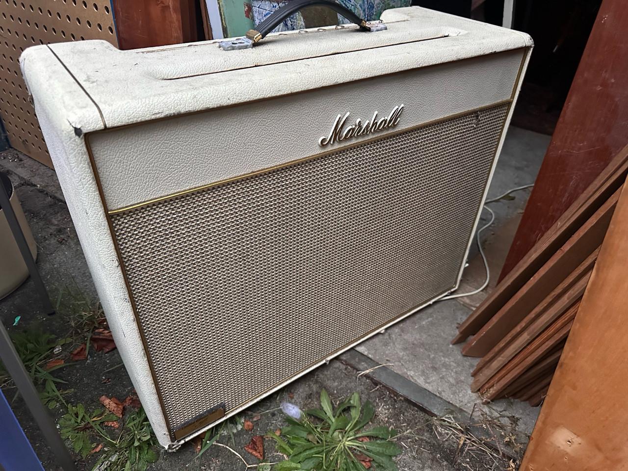 Zeldzame marshall bluesbreaker anniversary witte uitvoering