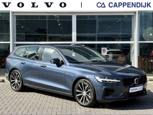 Volvo V60 t6 398pk recharge plus dark| adap.cruise| 360camera| trekaak