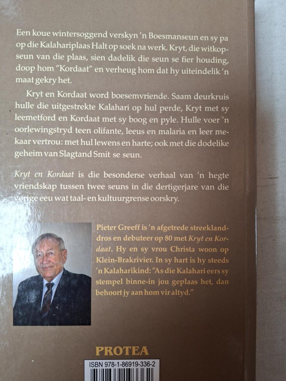 Te koop: Kryt en Kordaat   ( zuid afrikaans )