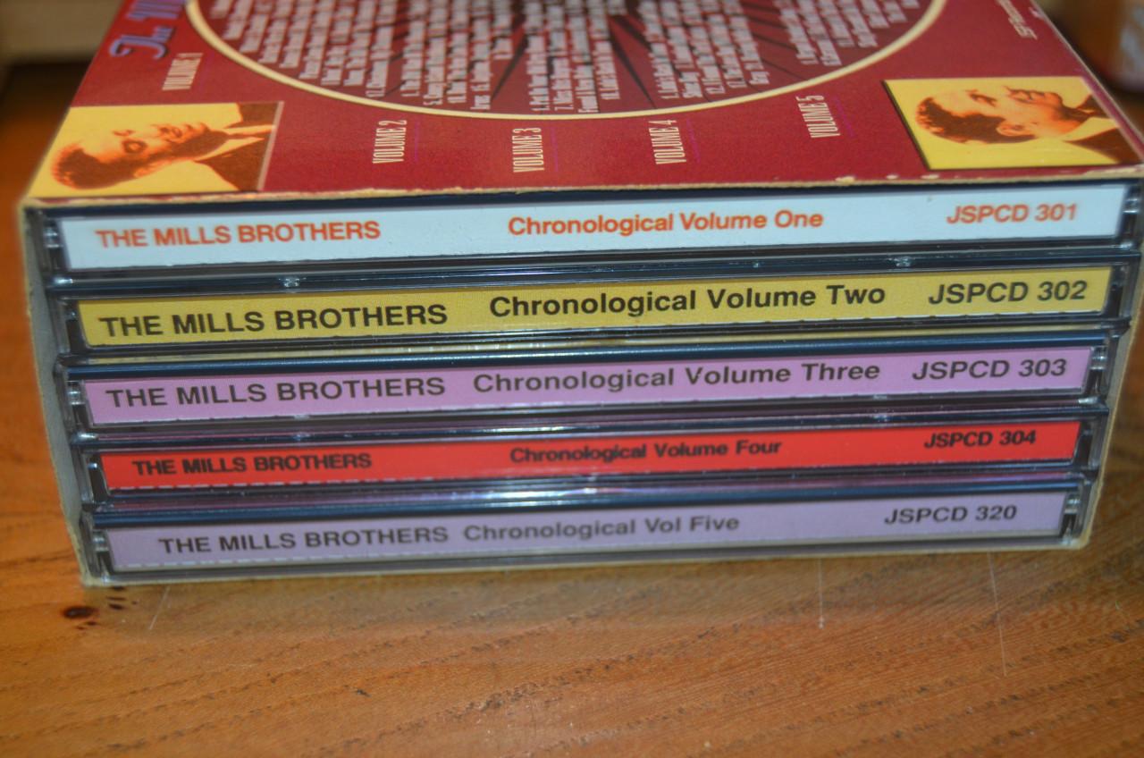 5 CD box set The Mills Brothers 1930 recordings remastered