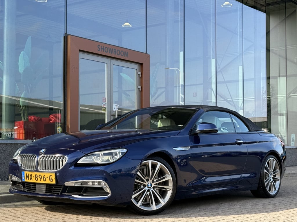 BMW 6 Serie cabrio 650i high executive | bang & olufsen | head-up | acc | l