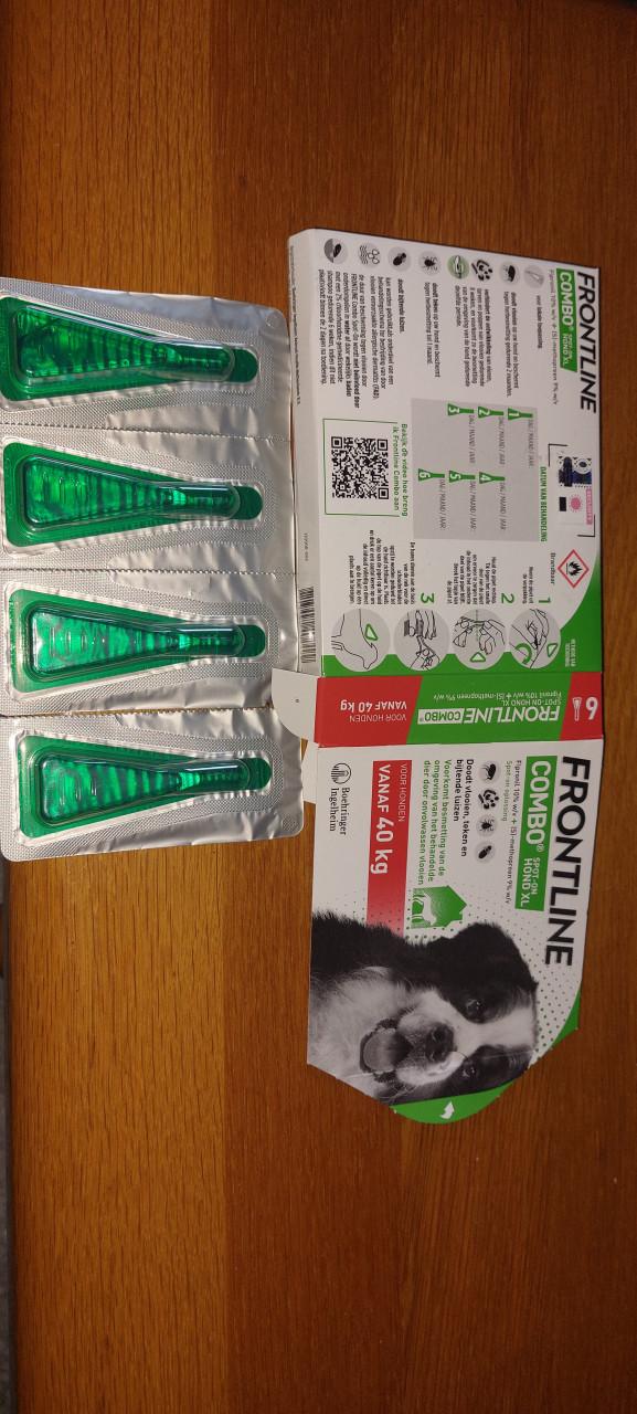 Frontline Combo spot-on hond XL vanaf 40kg