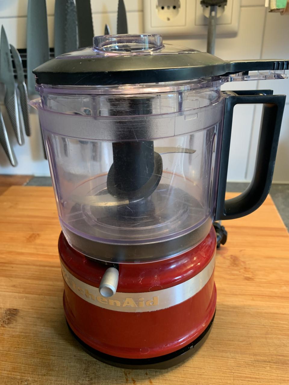 Tweedehands mengkom voor mijn KitchenAid hakmolen