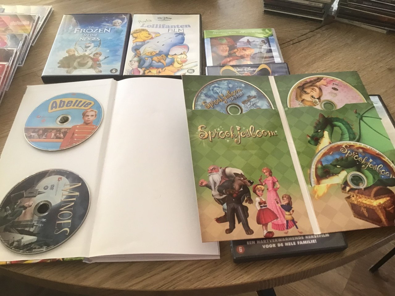 Kinder films en cd s
