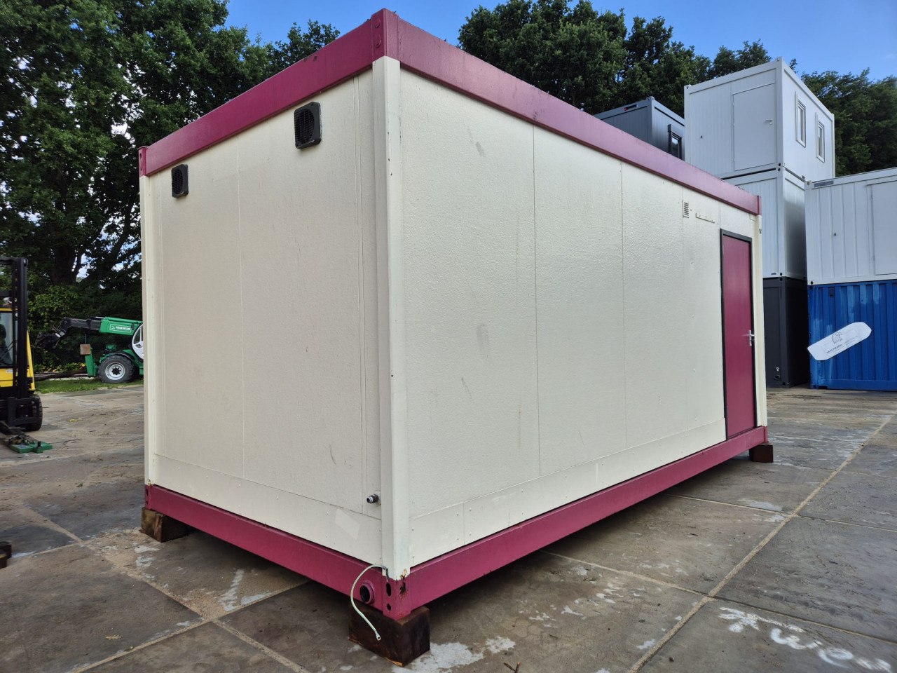 6x3m doucheunit / tijdelijke douchevoorziening /sanitairunit