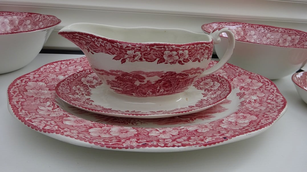 Woodland Enoch Wedgwood servies 3x6 borden