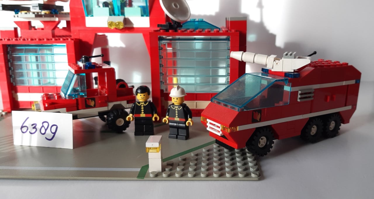 Lego Classic Town 6389: brandweerkazerne