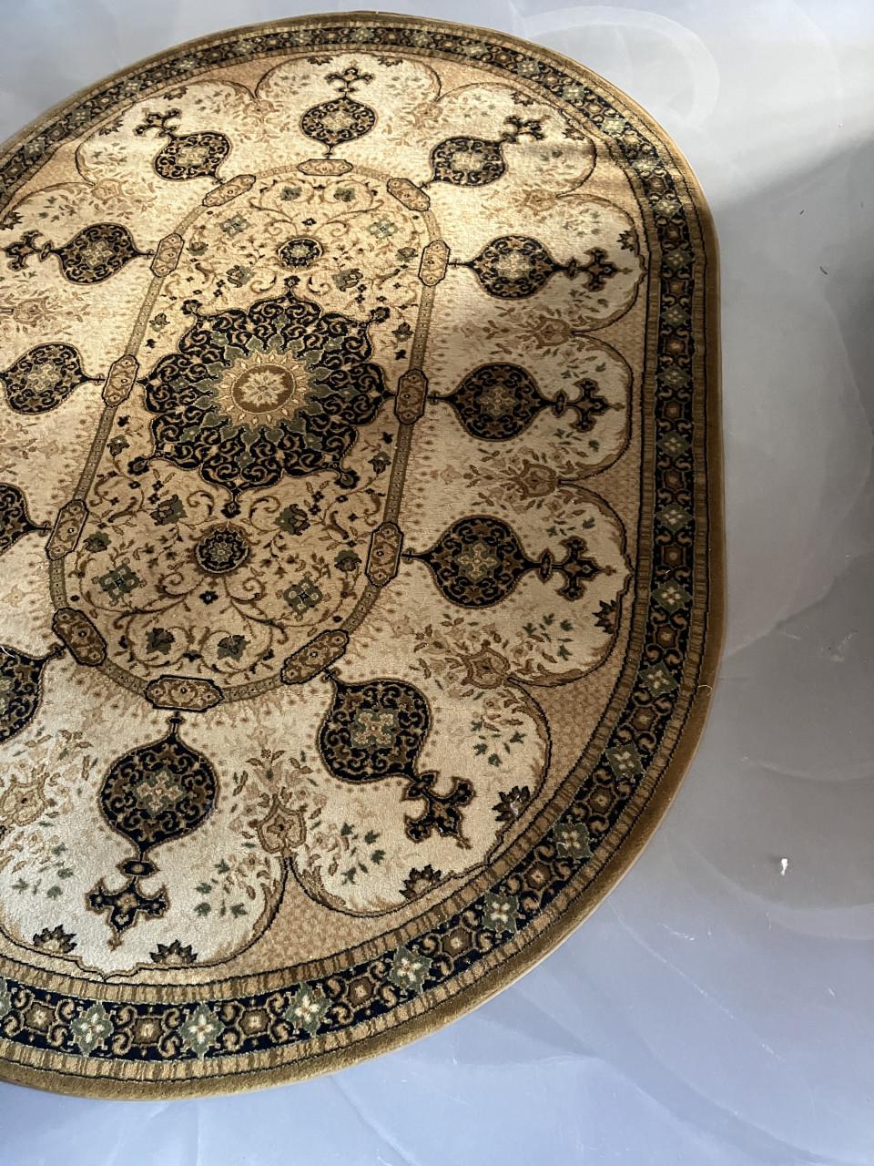 Ovaal Perzisch Kleed Groen | 170 240 cm