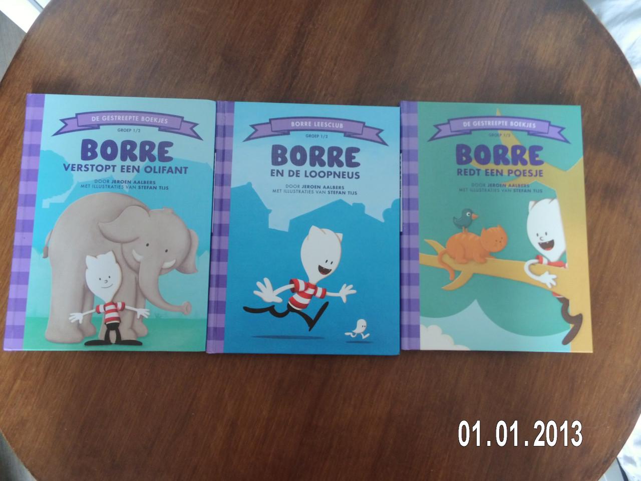 3 Borre boekjes.