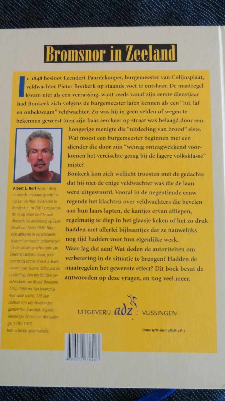 Bromsnor in Zeeland – Albert L. Kort - BOEK IS NIEUW