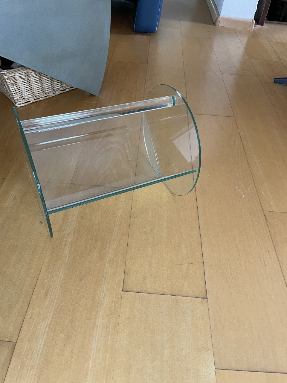 Lectuurbak glas