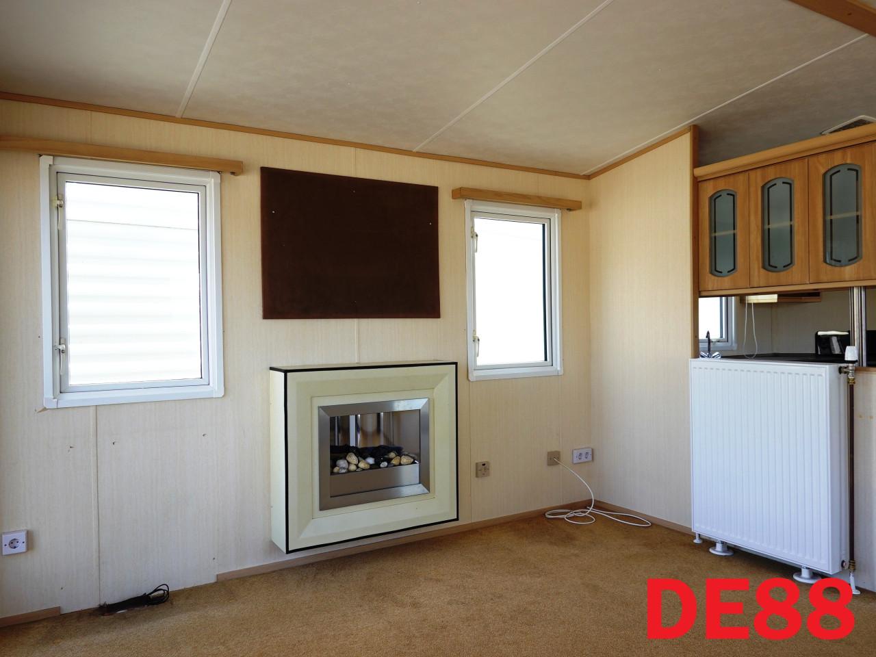 Betaalbaar chalet met dubbel glas, centrale verwarming en 3 slaapkamers