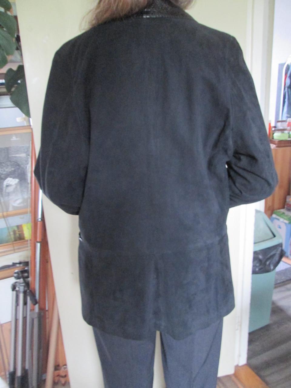 Vintage Italiaans suede blazer