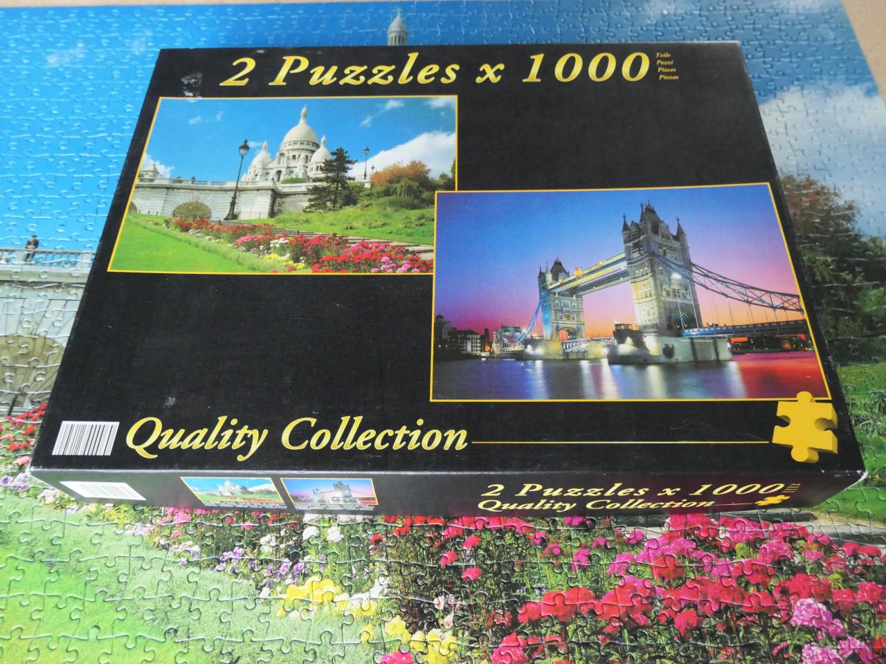 Legpuzzels 'Sacre Coeur' & 'Tower Bridge'