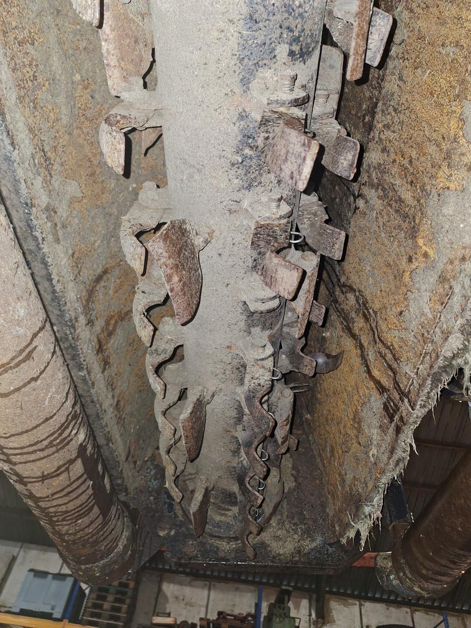 Klepelmaaier met opvangbak