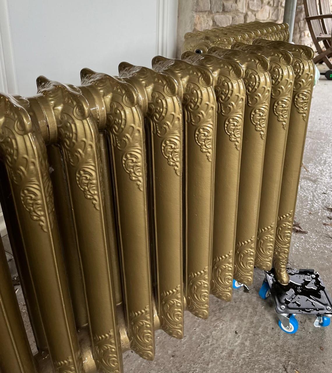 Gietijzeren kachels drie stuks