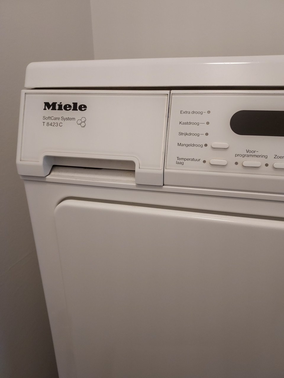 Miele wasmachine W3825 en droger T8423C