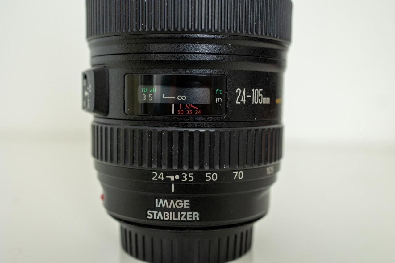 Standaard zoomlens 24-105 mm Canon EF F4 L IS USM