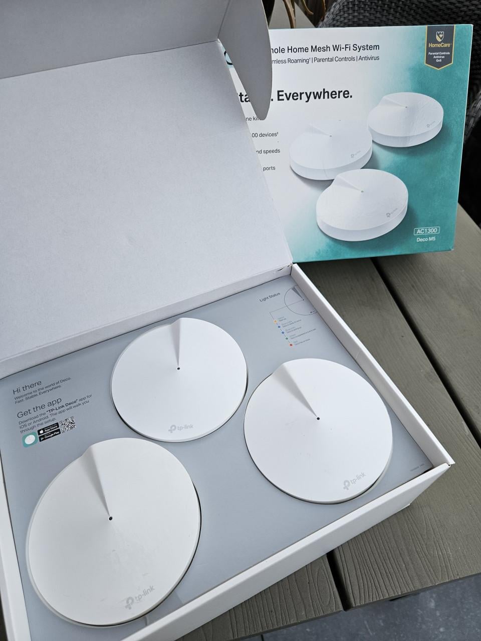 TP-Link Deco M5 AC1300 Whole Home Mesh Wi-Fi Systeem