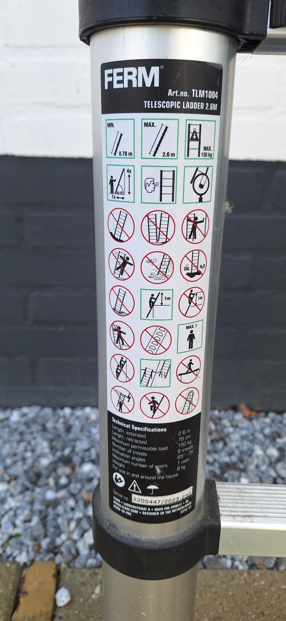 Telescopische ladder