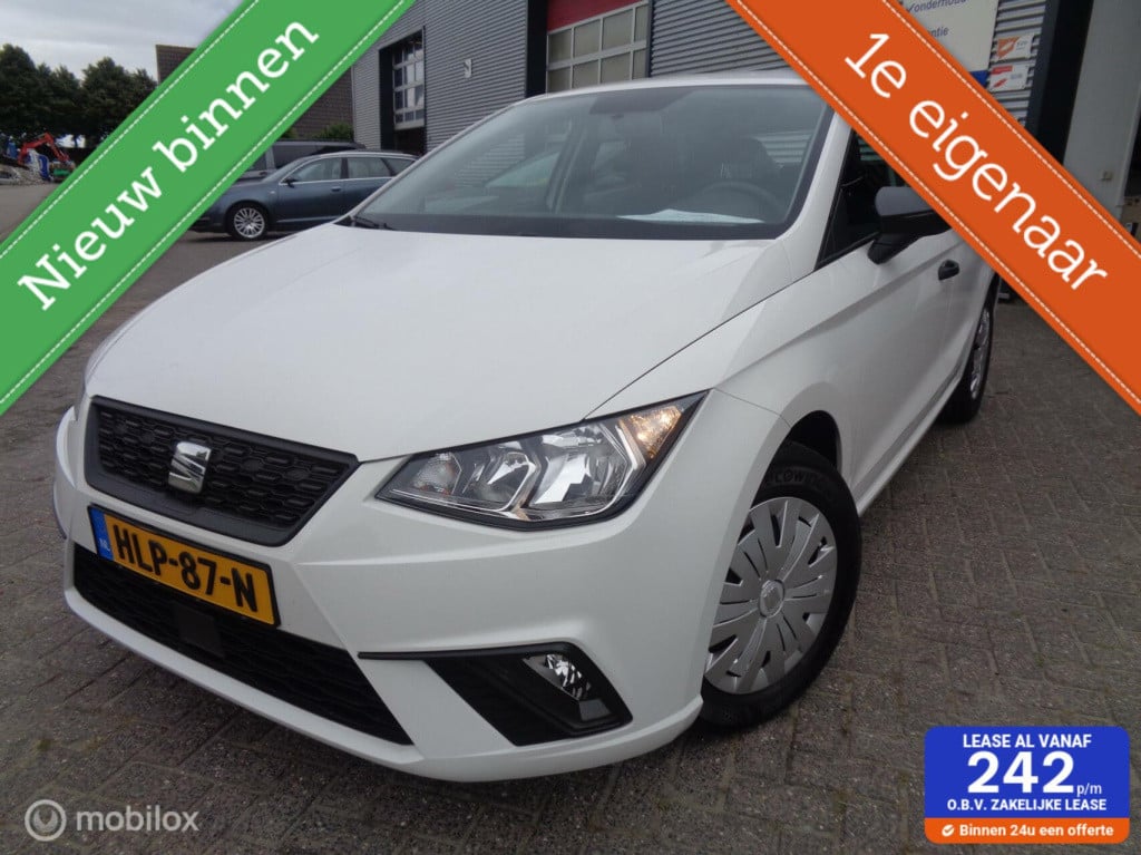 Seat Ibiza 1.0 mpi reference/airco/cruise controle/pdc/carplay/1st eig/slec