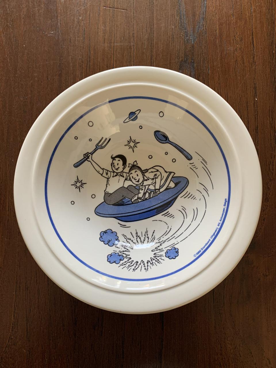 Vier Suske en Wiske schaaltjes