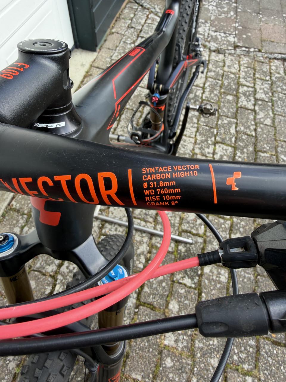 Cube full Suspension Stereo HPC 120  maat 21 inch.