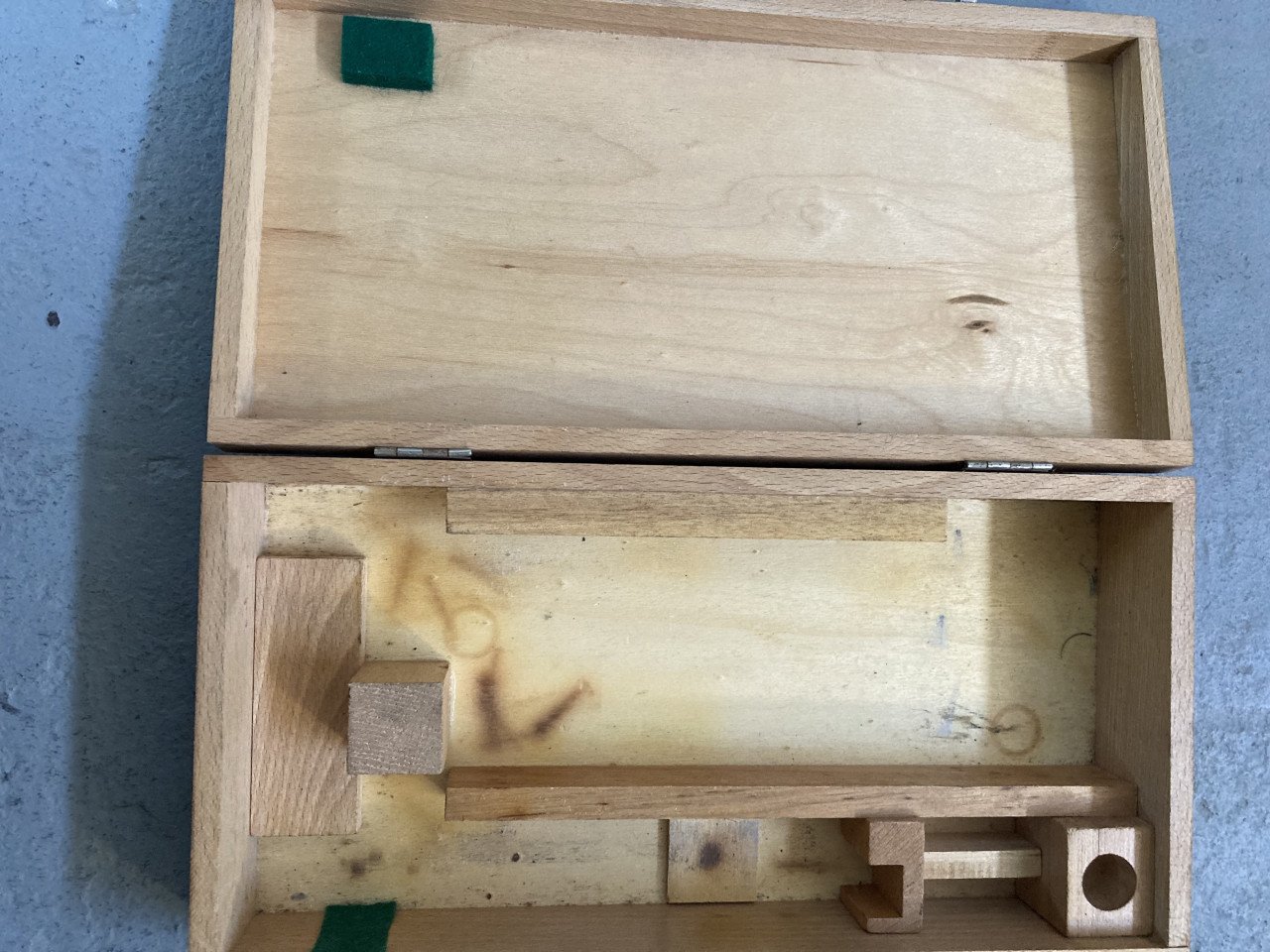 Compressiemeter Benzinemotor Moto Meter in kist