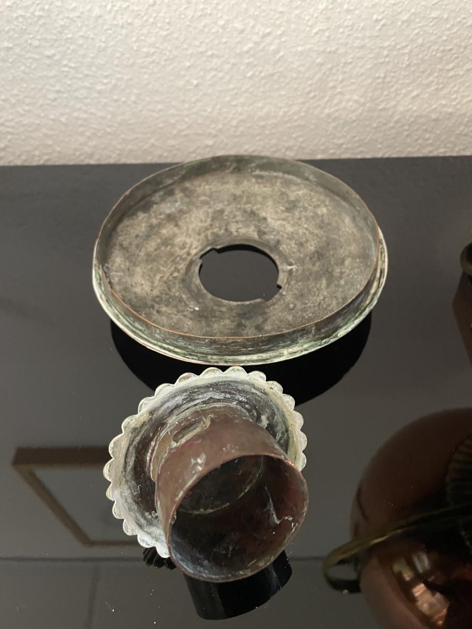 Waterkoker / Samovar, Franse makelij, koper, 18e eeuw