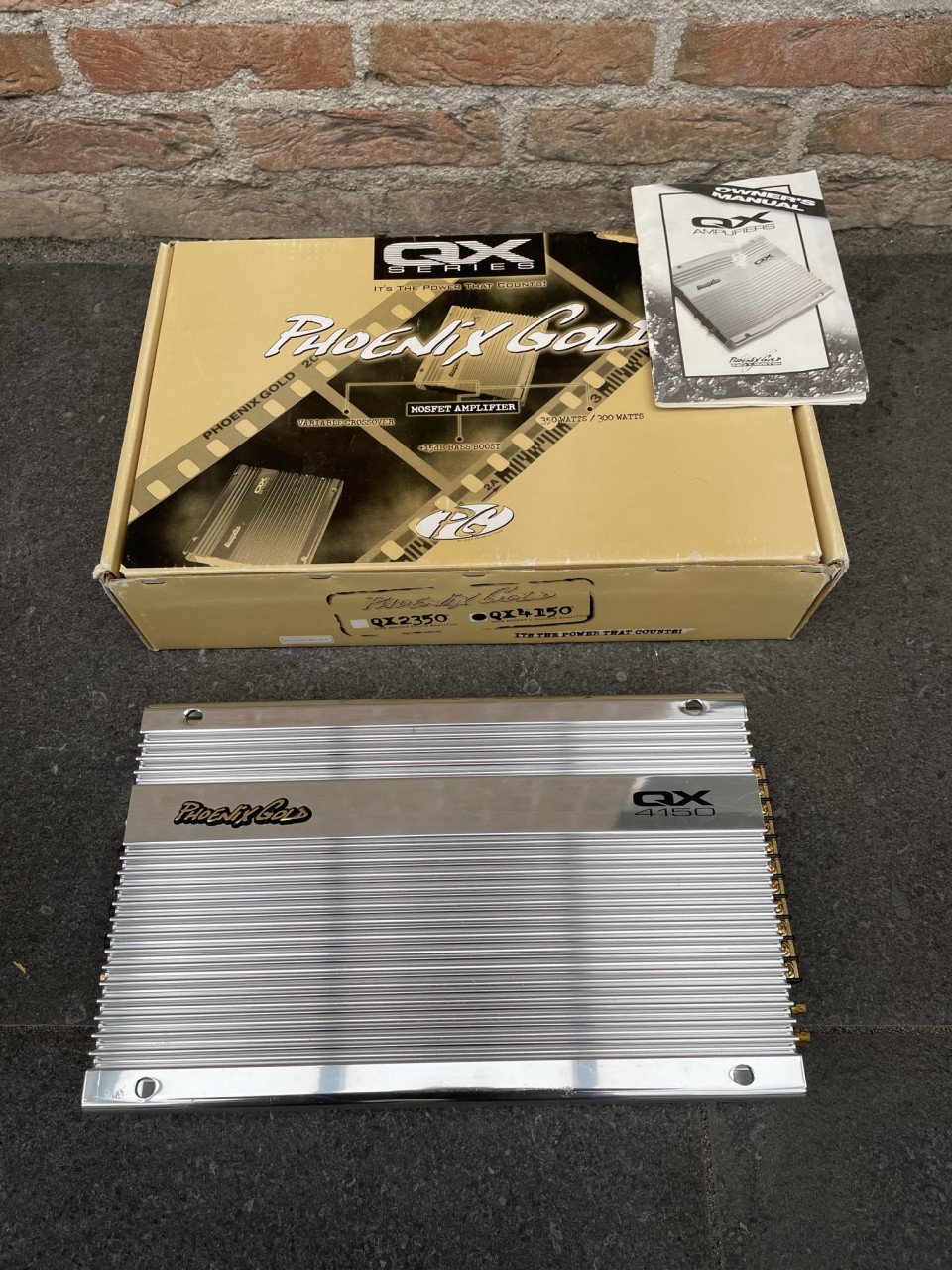 Phoenix Gold QX4150 4-kanaals versterker