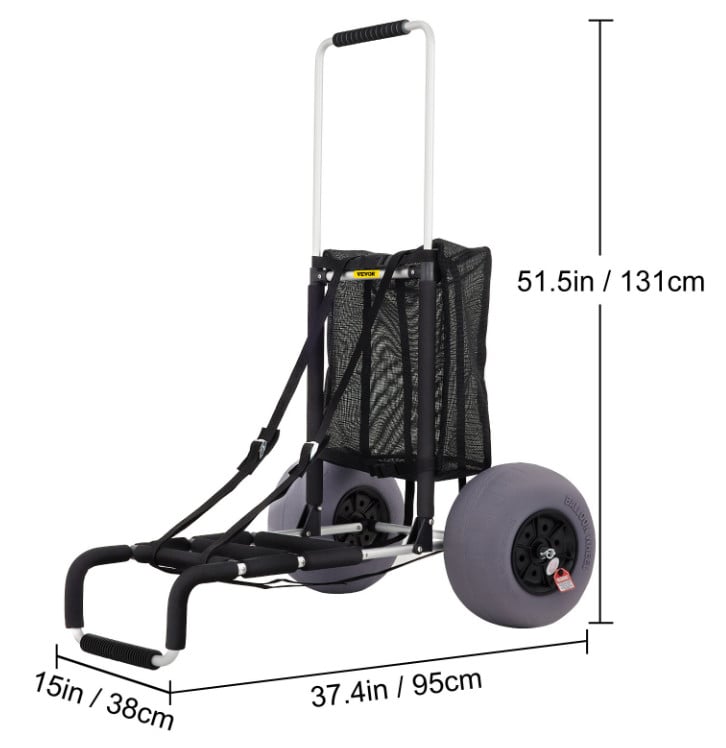 VEVOR Opvouwbare strandwagen