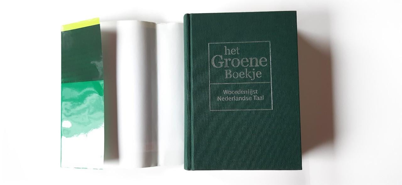 Groene boekje, Woordenlijst Nederlandse Taal  Het Groene Boekje is de gebru