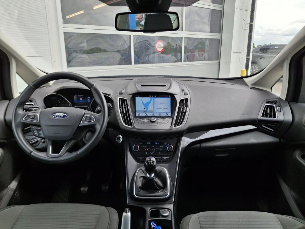 Ford C-max 1.0 titanium | trekhaak | parkeersensoren v+a | keyless entry+go
