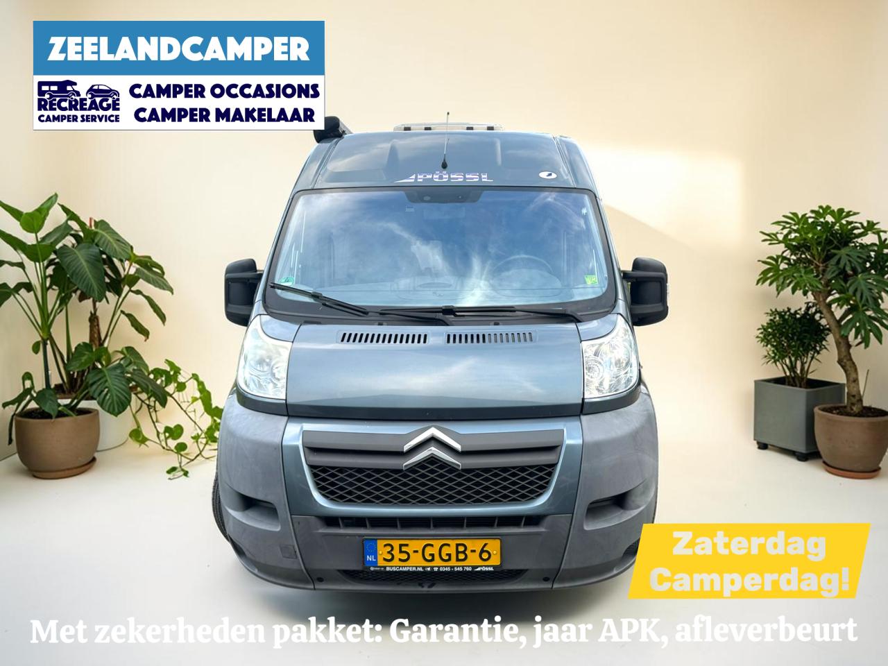 Citroen Jumper / Pössl buscamper – 12 maanden APK, 3 maanden garantie!