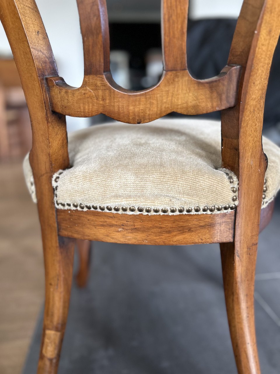Eetkamerstoelen met ronde ‘koffietafel’