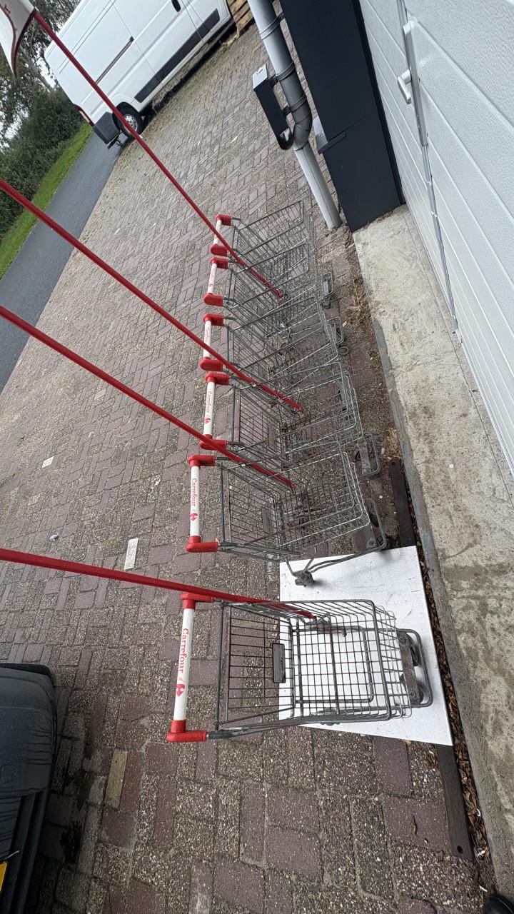 Kinderwagens supermarkt