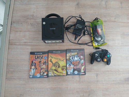 Nintendo gamecube met 3 games